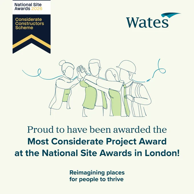 AESC UK - Most considerate winners at national site awards 2026 - Post