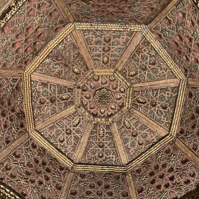 photo of the torrijo ceiling at the v&a east storehouse
