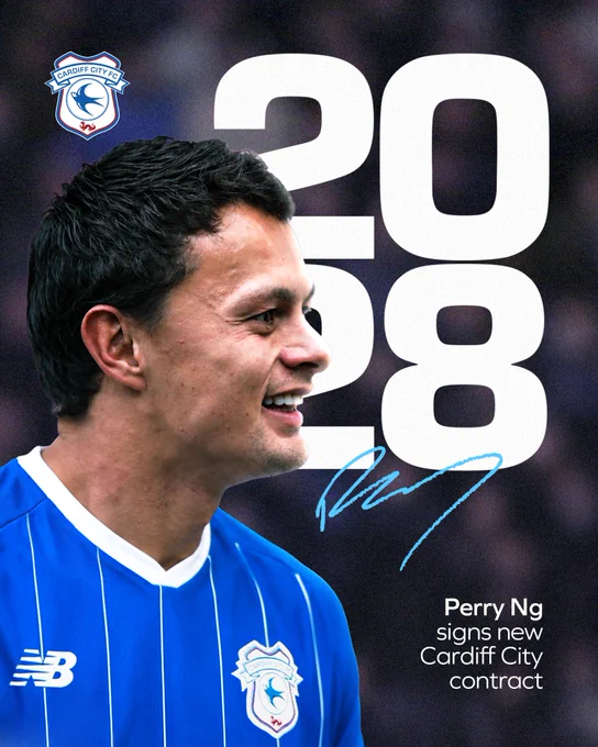 City right-back Perry Ng has signed a new contract with the Club!