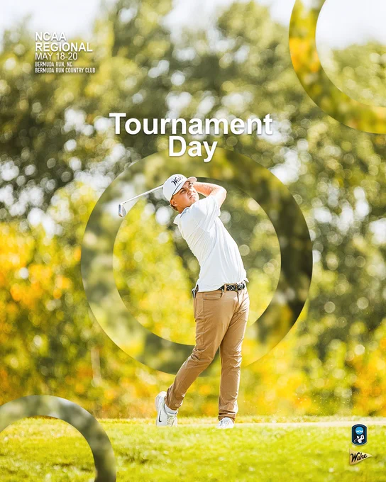 NCAA Regional- Wake Forest men's golf