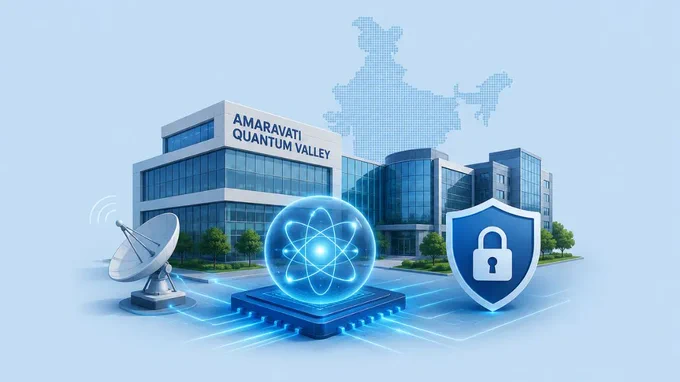 Quantum Computing in Andhra Pradesh
Andhra Pradesh Chief Minister N. Chandrababu Naidu announced a full strategy for the Amaravati Quantum Valley, signaling a shift in India’s technical objectives. Speaking on the positive occasion of World Telecommunication and Information Society Day, the Chief Minister promoted the vital need of secure communication channels, trusted digital architecture, and cyber resilience in the modern geopolitical landscape. The state’s plans to make the capital region a top global destination for deep-tech and frontier technology firms have increased with this remark.
A Landmark Collaboration for Secure Communication
A special, local Quantum-Secure Communications Test Bed is the centerpiece of this latest research phase. This facility is the result of a strategic partnership between SRM University-A.P., the Centre for Development of Telecommunications (C-DOT) the premier R&D body under the Government of India’s Department of Telecommunications and the Amaravat