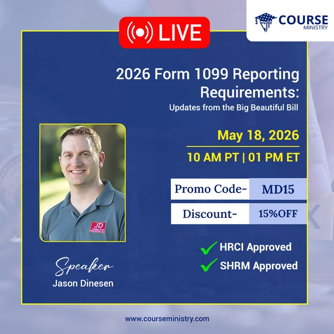 live webinar
https://www.courseministry.com/webinar/2026-form-1099-reporting-requirements-updates-from-the-big-beautiful-bill