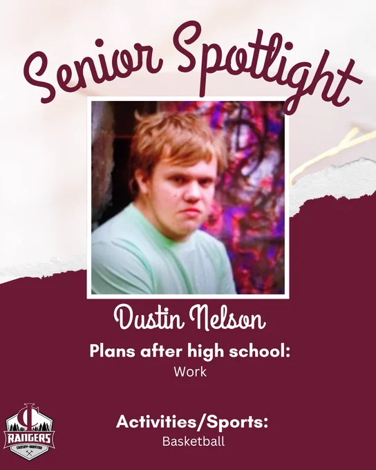 Class of 2026 senior spotlight Dustin Nelson