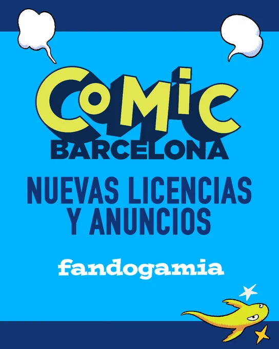 Comic Barcelona: nuevas licencias y anuncios de Fandogamia.