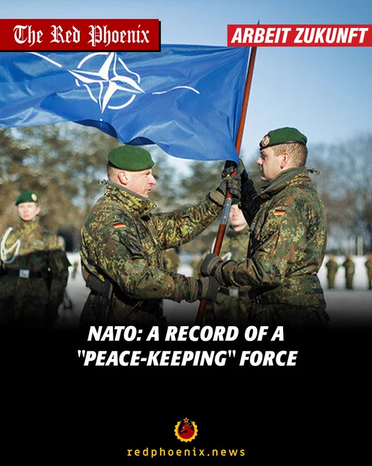NATO: A record of a "peace-keeping" force.
