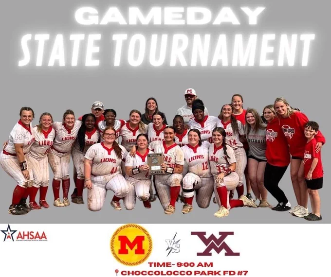 Munford High School Lady Lions Softball picture. 
