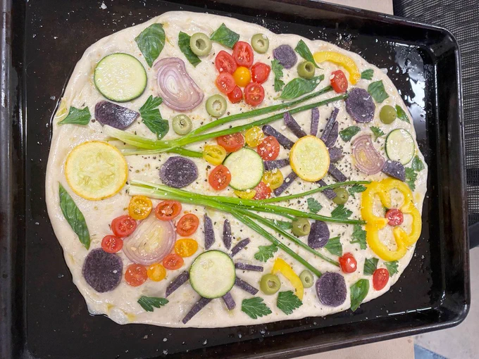 Van Dough Focaccia class at Half Hollow Hills Community Library
