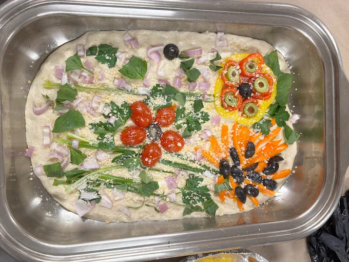 Van Dough Focaccia class at Half Hollow Hills Community Library