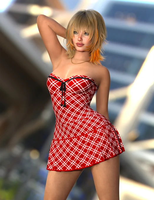 The dForce City Muse Dress pairs a sculpted sweetheart bodice with a fitted waist and pleated skirt, capturing modern street‑chic style. @daz3d 

https://www.daz3d.com/dforce-city-muse-dress-for-genesis-9

#Nelmi3D #DigitalFashion #Daz3D #Nelmi #MarvelousDesigner #CGIArt #3DArtist #3DClothing #genesis9 #DAZStudio #MadeWithDaz #cgi