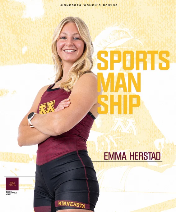 Emma Herstad - B1G Sportsmanship Award