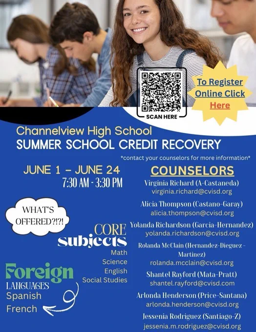 CHS Summer School Credit Recovery