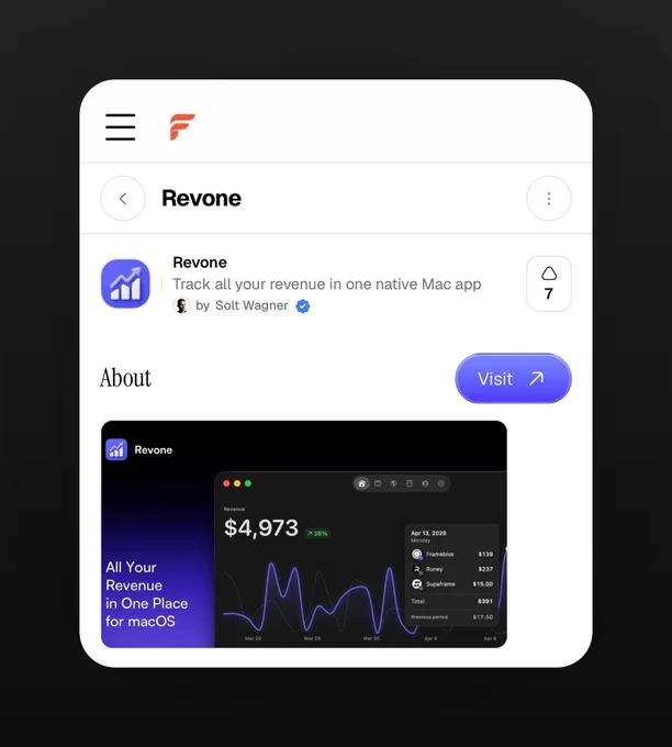 Revone app