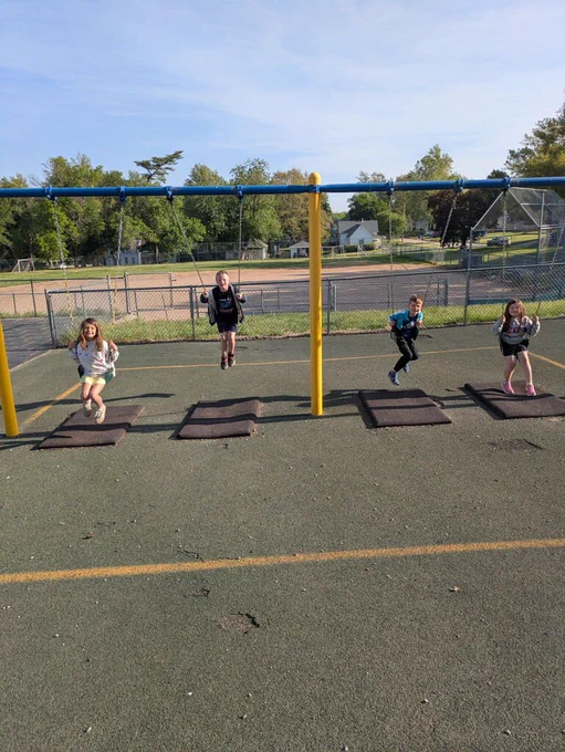 Students at VIP recess