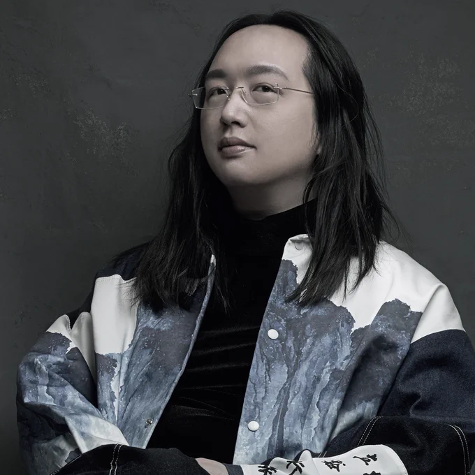 A greyscale image of Audrey Tang, Taiwan’s cyber ambassador, first digital minister, architect of the Taiwan Model for digital diplomacy and 2025 Right Livelihood laureate, promotes the Reimagining AI Alignment for Humans Fireside Chat with Caroline Green, director of research at the Institute for Ethics in AI, taking place June 2, 2026, at Protein Studios in Shoreditch as part of SXSW London.