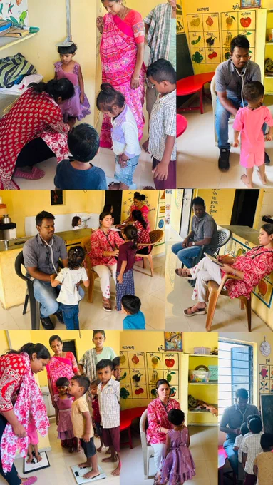 SCREENING DONE AT VIJAYNAGAR AND CHIKLOTA AW ,ADVICE FOR DIET AND NUTRITION ,C MAM PROGRAMME ,ADMINISTRATION OF IRON FOLIC ACID SYRUP,AVOID JUNK FOOD AND PACKAGE FOOD,FOUND LANGUAGE DELAY CHILD REFER TO THE HIGHER CENTER BY RBSK TEAM BRVAR 384