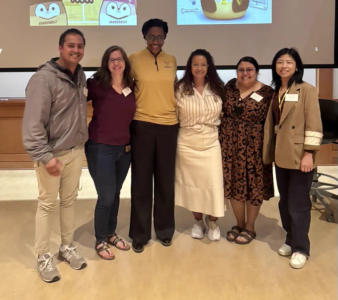 ECE staff with Vice Chancellor Candice Storey Lee