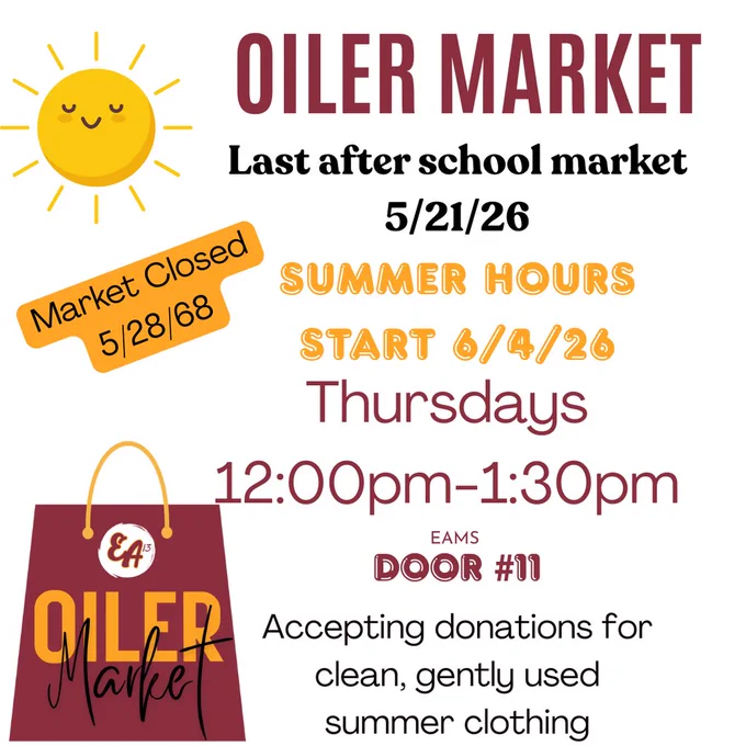 Summer market   hours update