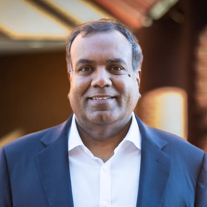 Portrait of Regents' Professor Srinivas Aluru, a faculty member of Georgia Tech's School of Computational Science and Engineering and senior associate dean of the College of Computing