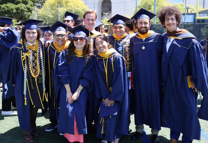 MS Transportation Engineering Students at graduation