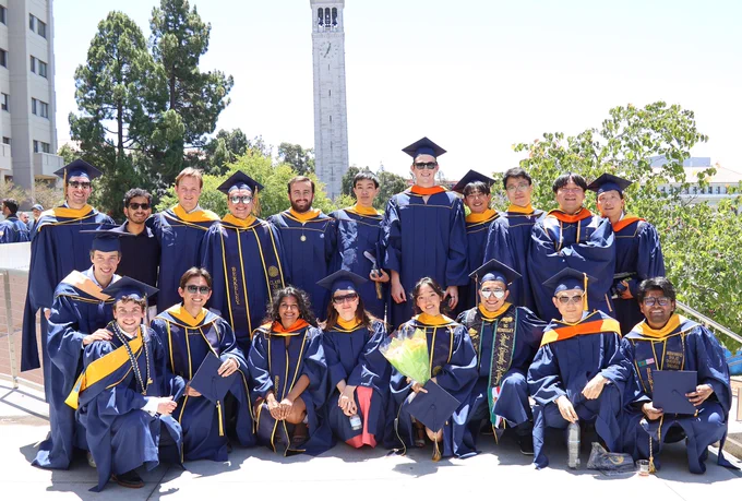 MS and MEng Transportation Engineering Students at graduation