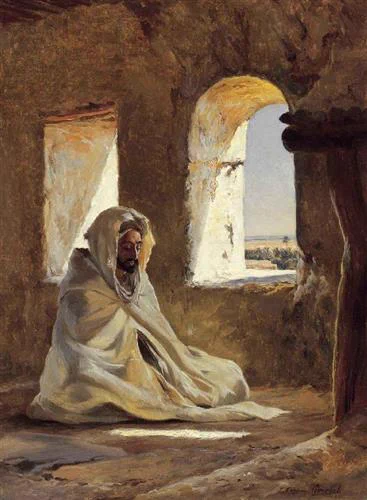 La Prière by Eugène Girardet