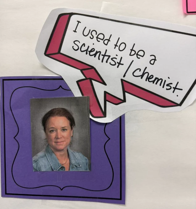 I used to be a scientist/chemist