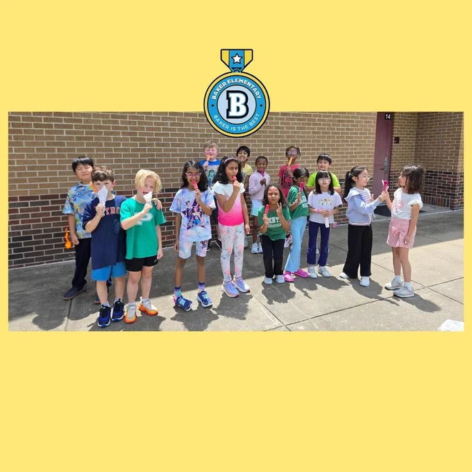 Baker Elementary First Grade Popsicle Party