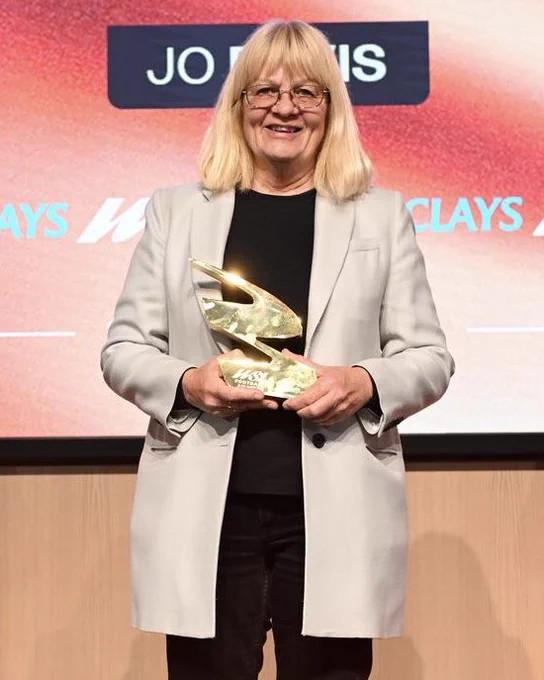 Jo Davis our Fan of the Season winner. Congratulations!