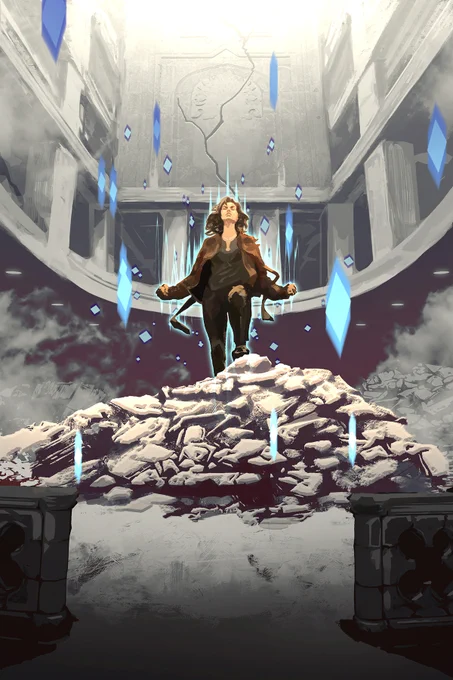 Silt literally bringing down the house in the Training Grounds.
