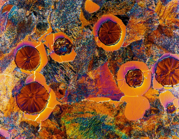 ductile iron magnified