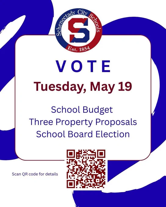 Graphic:  Reminder to vote May 19