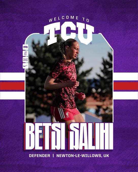 Betsi Salihi has signed with the TCU women’s soccer team