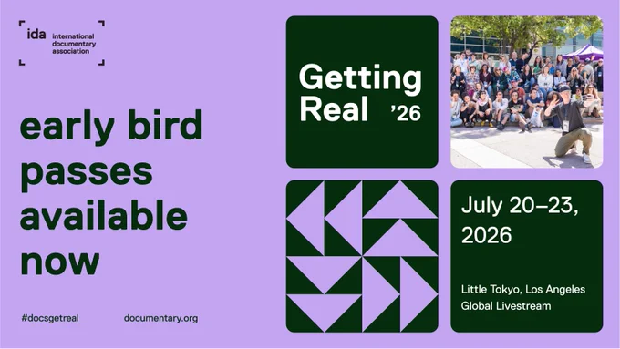 Getting Real '26. Early bird passes available now. July 20-23, 2026. Little Tokyo, Los Angeles. 