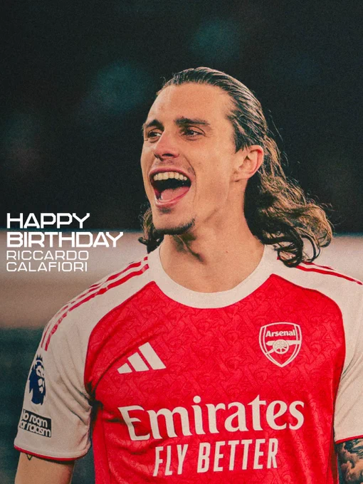 Happy Birthday to Riccardo Calafiori
