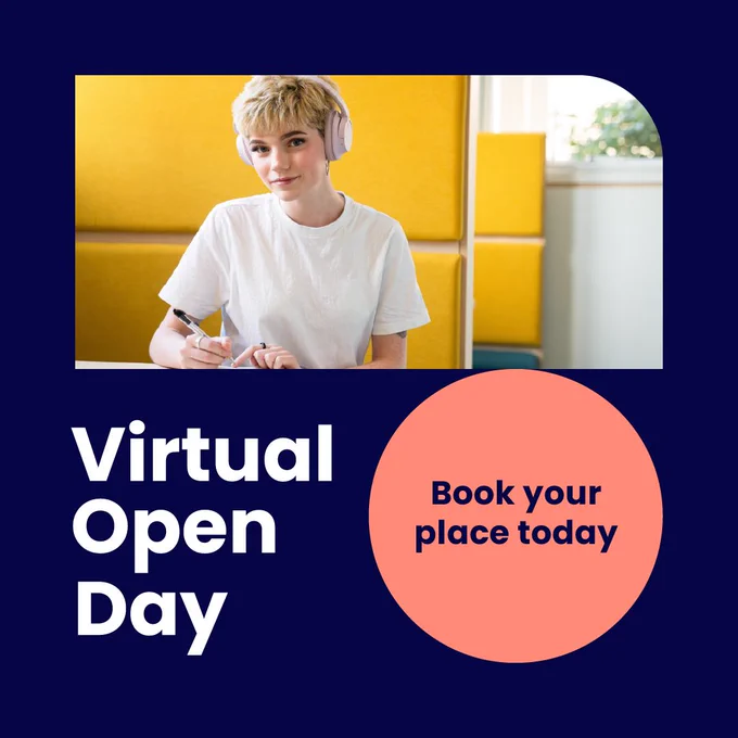 Virtual Open Day Book your place today