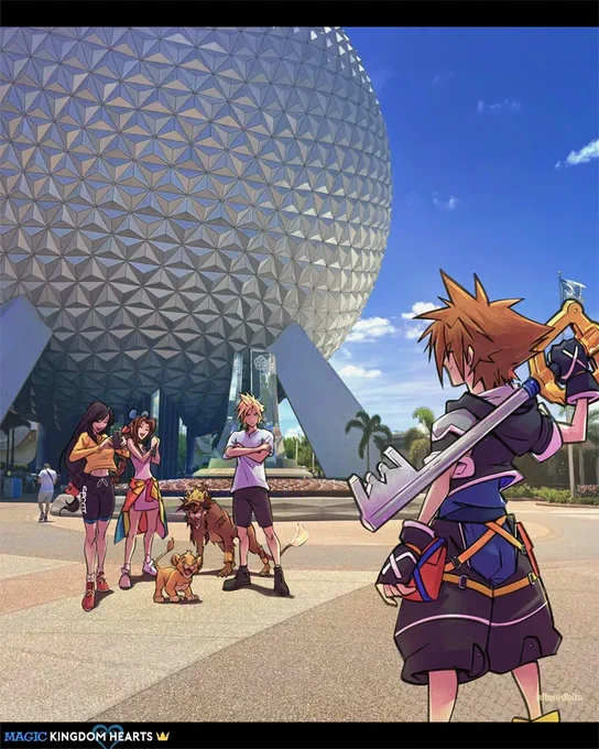 Mako reactor Epcot pose