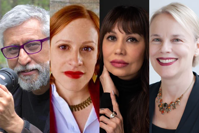 Four AMPD Professor headshots.