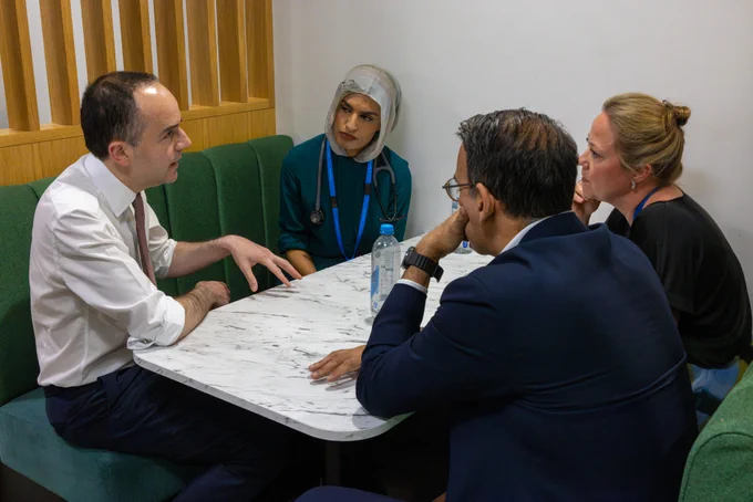 James Murray on his first visits as Health and Social Care Secretary