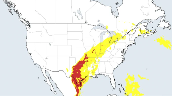 05.19.2026 -@DTNWeather Thunderstorm and Rainfall Planner, U.S. and Canada