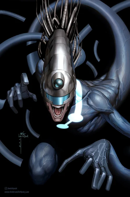 The Ultimates #24
- InHyuk Lee Ultimate Special Variant
• Release Date: May 27, 2026
• FOC: Apr 27, 2026

YEAR TWO OF THE ULTIMATE UNIVERSE NEARS ITS END IN THE FINAL ISSUE OF ULTIMATES!

The character on my final cover of The Ultimates #24 is Maker (Reed Richards)
Over the past two years, I have covered the Ultimate Special Variant covers of the Ultimate Universe series for a total of 25 issues, from issue 1 to issue 24 and reprint issue 1.

I was happy to be a part of this amazing series, and I thank my Marvel friends for always offering me great suggestions.
I will be sharing news about another amazing series soon! 

- https://www.instagram.com/p/DYhTX2PCUEw
- https://www.artstation.com/artwork/AZVWXN