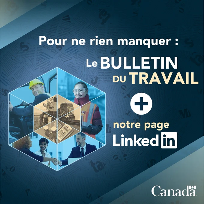 Pour ne rien manquer : Le Bulletin du travail   notre page LinkedIn! 