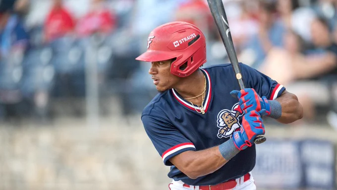 Yeremy Cabrera readies his swing.