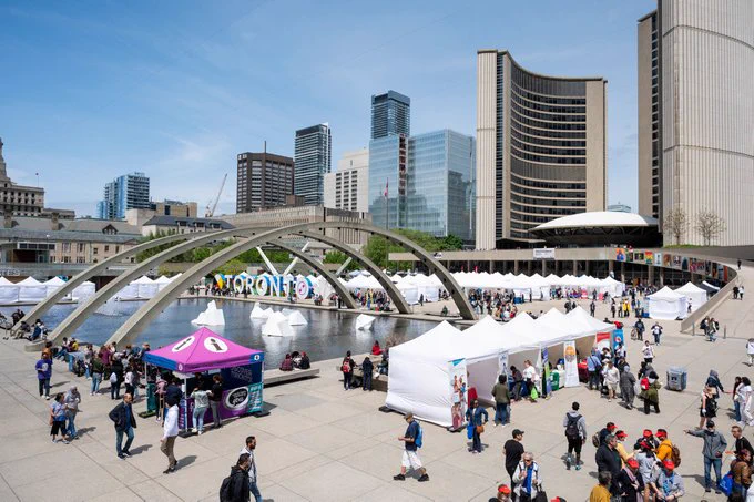 Toronto Newcomer Day at Nathan Phillips Square