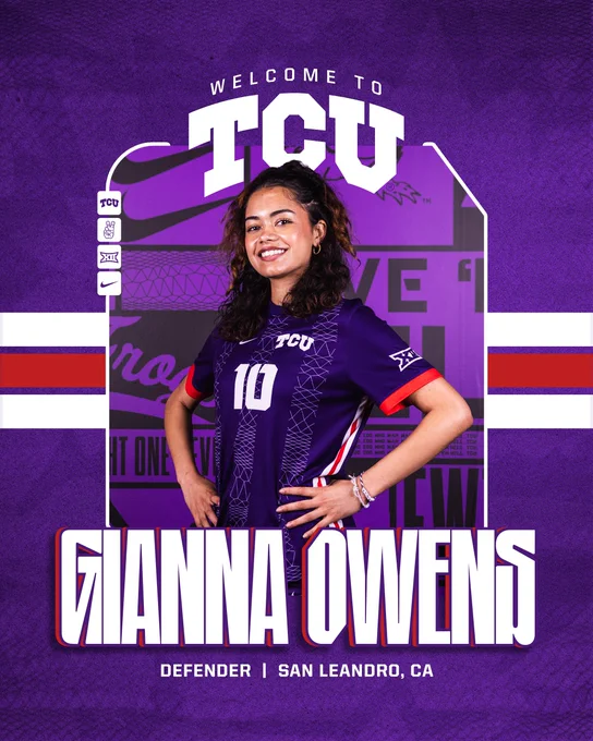 Gianna Owens has signed with the TCU women’s soccer team
