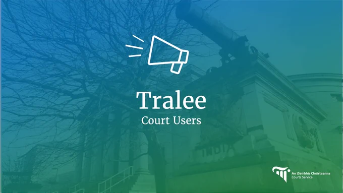 Ciarraí - Trá Lí - Cuaird an Iardheiscirt - Athrú Dáta tosaithe Téarma na Tríonóide ón 3 Meitheamh go dtí 2 Meitheamh 2026

An Chúirt Chuarda
Cuaird an Iardheiscirt

De bhun na gcumhachtaí a dílsíodh dom le hAlt 10 d'Acht Cúirteanna Breithiúnais 1947, agus le cumhachtaí eile a bronnadh orm, agus tar éis dul i gcomhairle le buanbhreitheamh Chuaird an Iardheiscirt, ordaímse, Patricia Ryan, Uachtarán na Cúirte Cuarda, an méid seo a leanas:
1.      Go dtosóidh suí Chúirt Chuarda Thrá Lí, atá sceidealta le tosú ar Chéadaoin 3 Meitheamh 2026, ar Mháirt 2 Meitheamh 2026 ina ionad sin agus go leanfaidh sé ar aghaidh chomh fada agus is gá chun déileáil le gnó coiriúil agus le gnó eile a chuirtear ar ais chuig Trá Lí.
2.      Go bhfoilseofar an tOrdú seo chomh luath agus is féidir ar www.courts.ie  

Arna dhátú an 19ú lá de Bhealtaine 2026
Patricia Ryan
Uachtarán na Cúirte Cuarda
