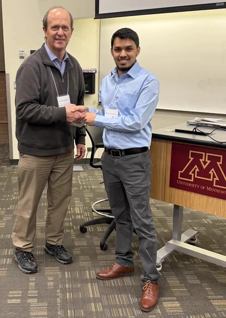 Manoj Lamichhane, graduate student of Dr. Sushant Mehan