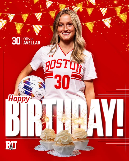 Happy Birthday graphic for Olivia Avellar