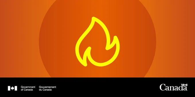 Icon representing a fire.