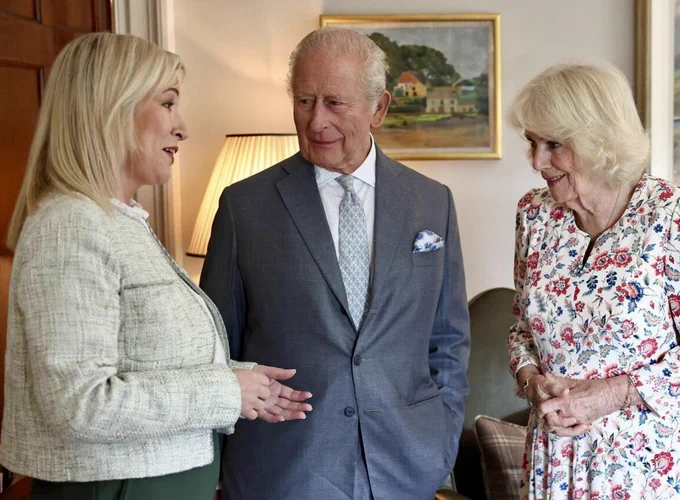 Meeting with King Charles and Camilla