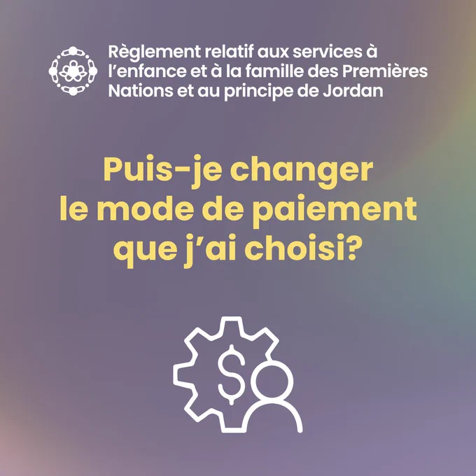 Puis-je changer le mode de paiement que j'ai choisi?